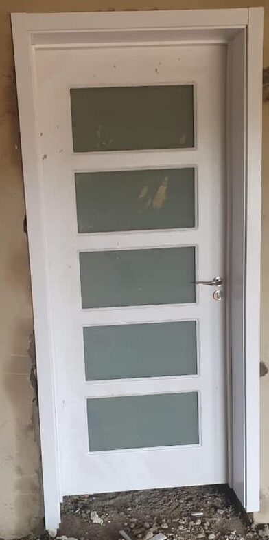 Wooden Glass Door